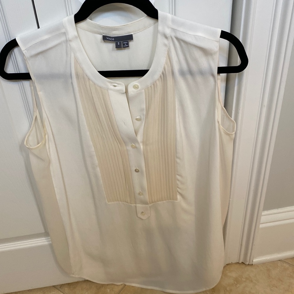 Vince sleeveless blouse